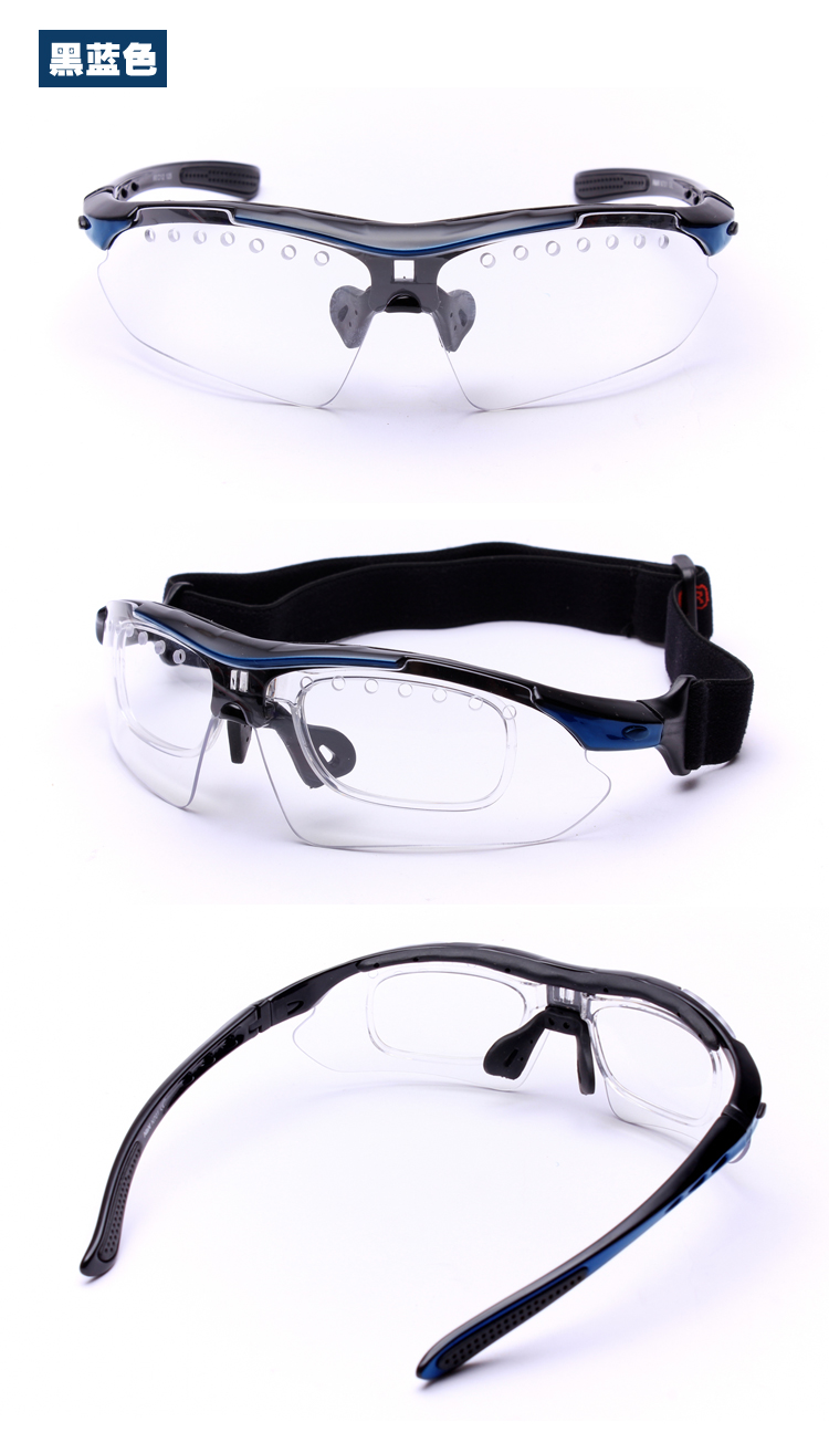 Stoudemire bóng rổ kính chính hãng bóng rổ gương bóng đá goggles cận thị thể thao kính khung có thể được trang bị cận thị tròng kính siêu mỏng 1.76