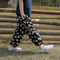 Childrens anti-mosquito pants 2021 Summer clothes new boy Summer light slim fit breathable pants CUHK Scout Casual Summer