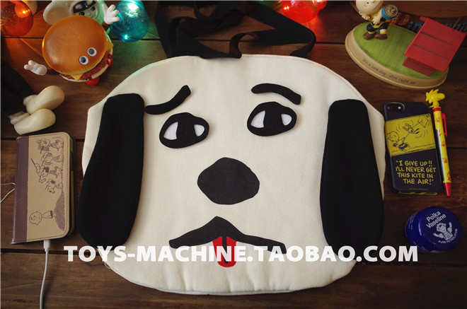 TSM0834 Exclusive Stereo Ear Eyebrow Super Cute Large Capacity Pooch Dog Bag Single Shoulder Bag