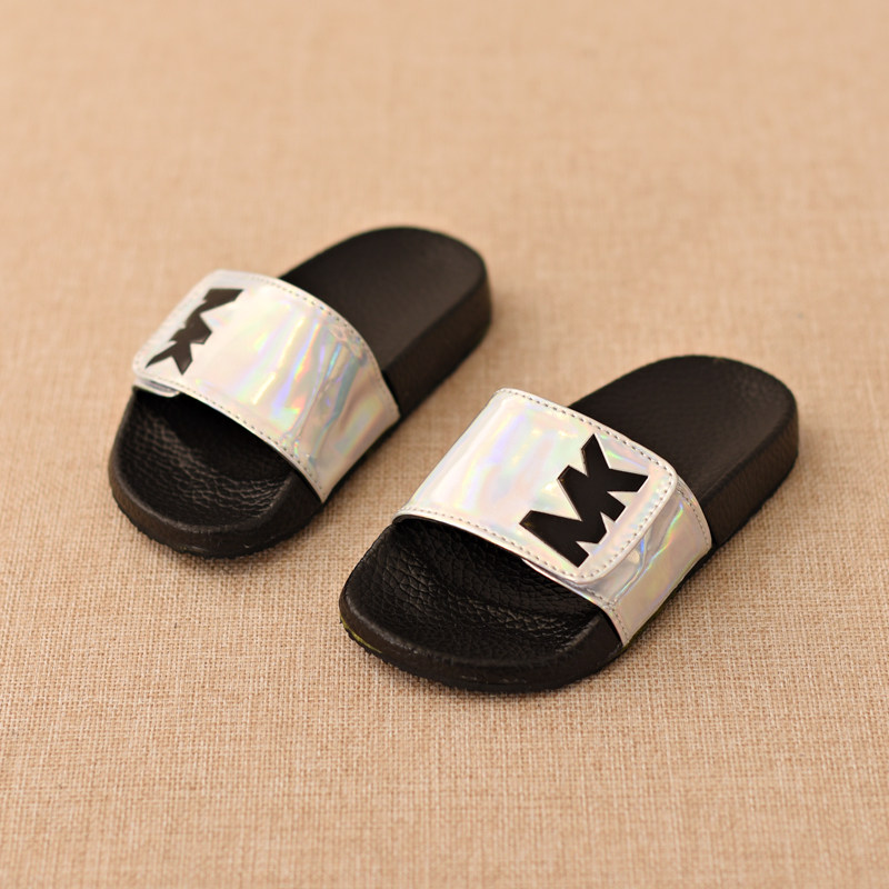 Pantoufles enfants en similicuir pour été - Ref 1034650 Image 56