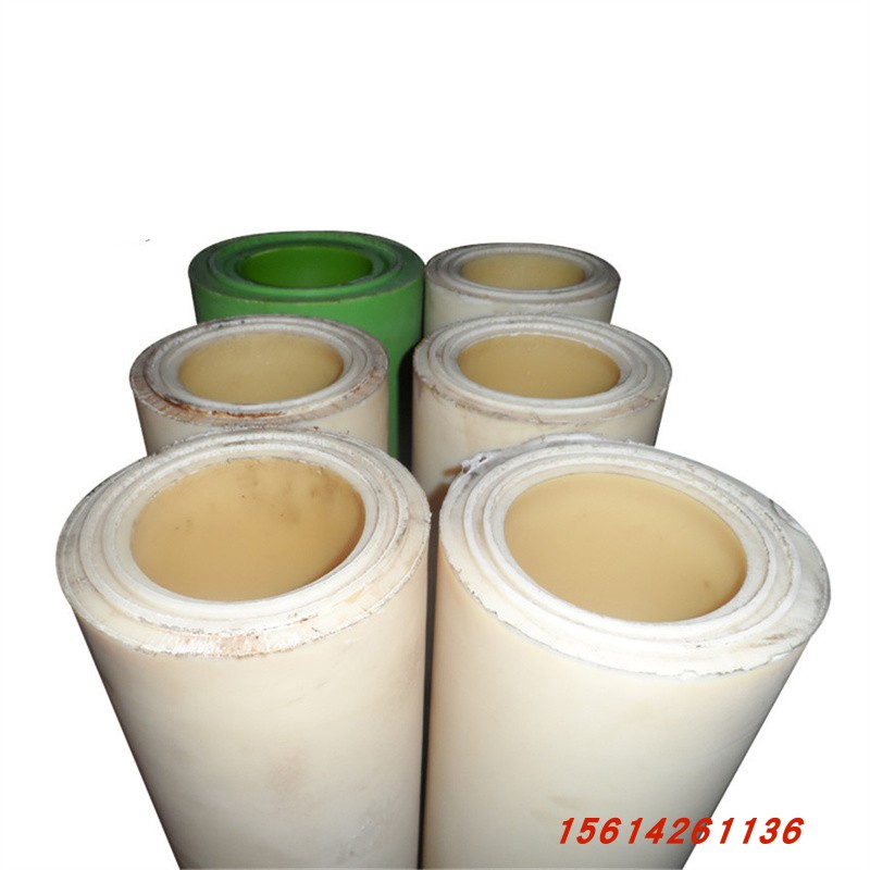 Different diameter plastic PA6 pipe Wear-resistant high hardness MC pipe Black white blue nylon straight pipe