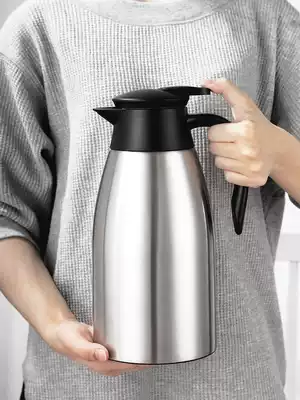 2 liters household thermal insulation thermos Stainless steel 304 thermal water kettle Thermos Mini soymilk coffee small tea bottle cup