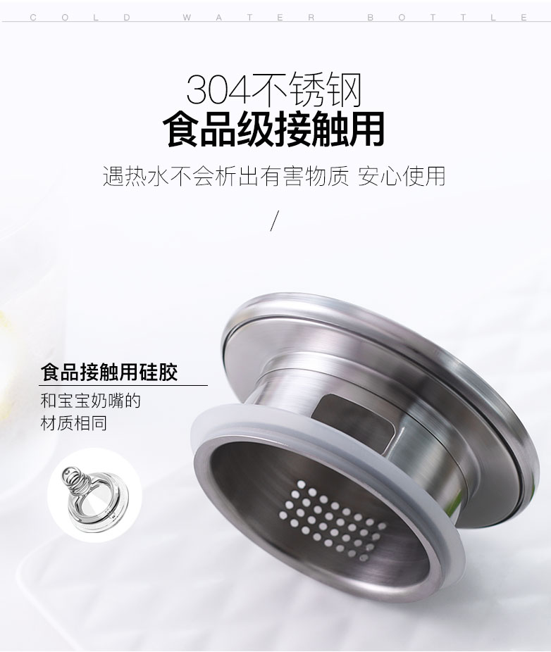 Hộ gia đình nước lạnh chai thủy tinh ấm trà chịu nhiệt nhiệt độ cao mát trắng sôi cốc nước tie nồi chống cháy nổ công suất lớn chai nước bộ bình nước thủy tinh 500ml