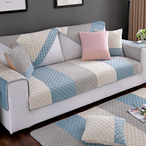 Sofa cushion winter plush Nordic simple cushion sofa cover towel four seasons Falavia universal non-slip leather fabric