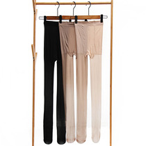 200 catty of large size Pineapple Socks High Waist Plus Gear Anti-Hook Thread Arbitrary Key Thin Silk Socks even Sox pants summer lengthened without dropping