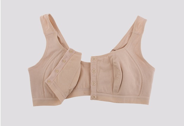 Kích thước lớn cotton trung niên áo ngực cotton cao cấp áo ngực khóa trước tối màu cộng với phân bón để tăng không có vòng thép áo lót 3 dây