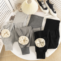 Pregnant Woman Pants Winter Thickening Plus Suede Fashion Outwear Pants Sports Cashmere Warm Beating Bottom Cotton Pants Autumn Winter Clothing