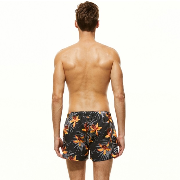 Quần bơi đi biển SEOBESE Quần short boxer nam Thời trang thể thao cho bé trai quần nhà rộng lò xo nóng - Quần bãi biển quần đôi đi biển