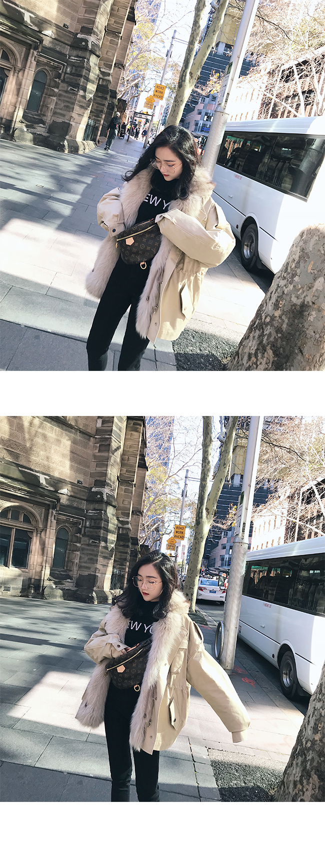 Manteau de fourrure femme CC   - Ref 3171556 Image 45