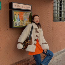 CC fur warm sun Basa autumn and winter new imported basa fur coat female young