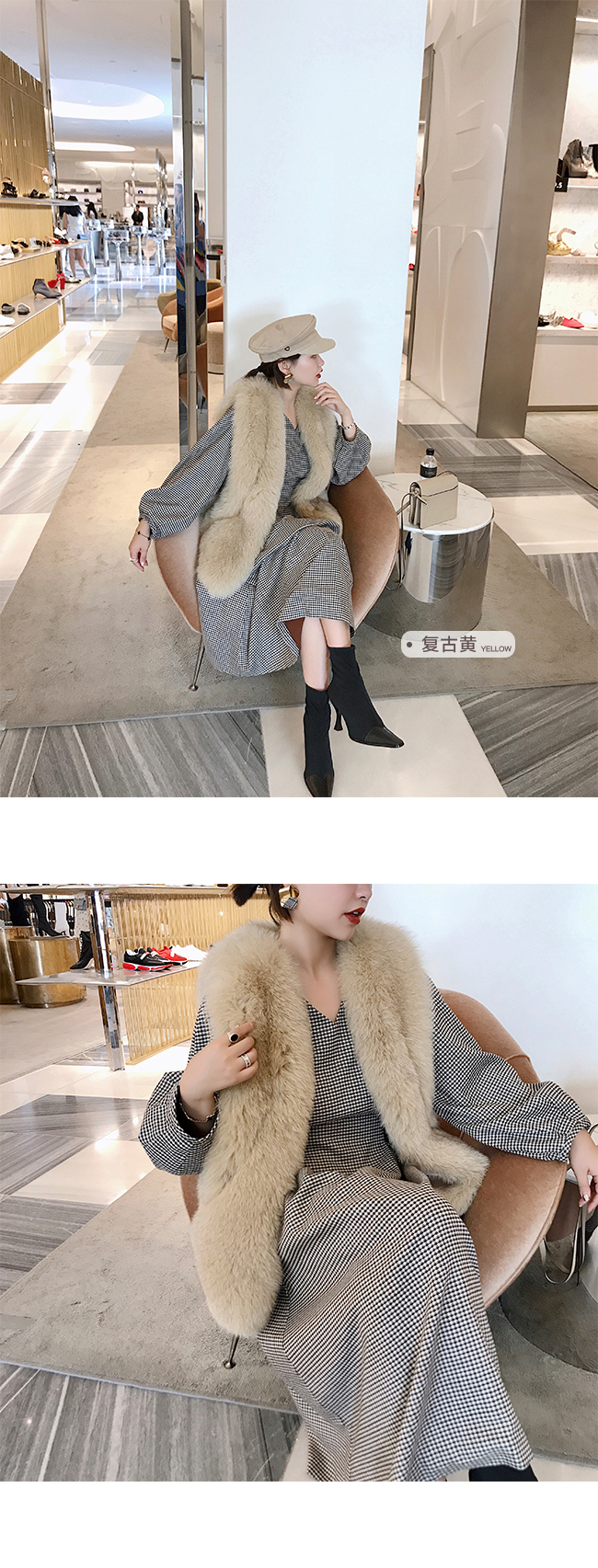 Manteau de fourrure femme CC   - Ref 3171461 Image 50