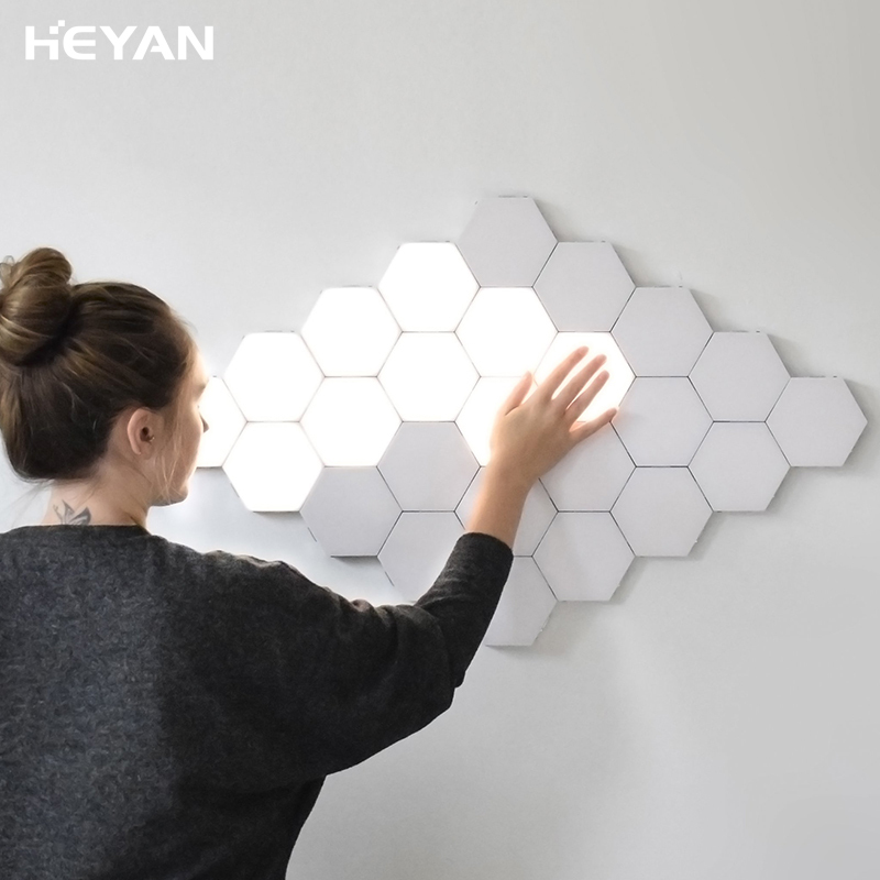 Creative Touch-Sensitive Smart Light Board Quantum Lamp Internet-Famous Gaming Room Atmosphere Light Bedroom Background Wall Decorative Light Creative Touch-Sensitive Smart Light Board Quantum Lamp Internet-Famous Gaming Room Atmosphere Light Bedroom Background Wall Decorative Light