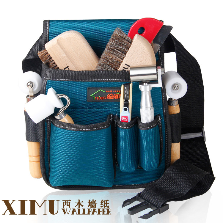 Wall cloth tool set Wallpaper pressure wheel Wall cloth brush Wall cloth tool cutter Wall cloth construction tool set