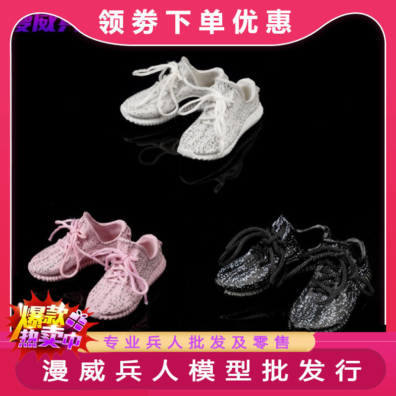 Fire Girl Toys 1 6 FG062 Female Soldiers Occasional Hollow Casual Shoes Sneakers Spot