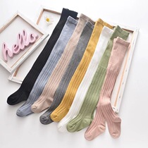 Girls all-match bottoming pantyhose spring and autumn new baby childrens bottoming pantyhose super elastic student dance socks