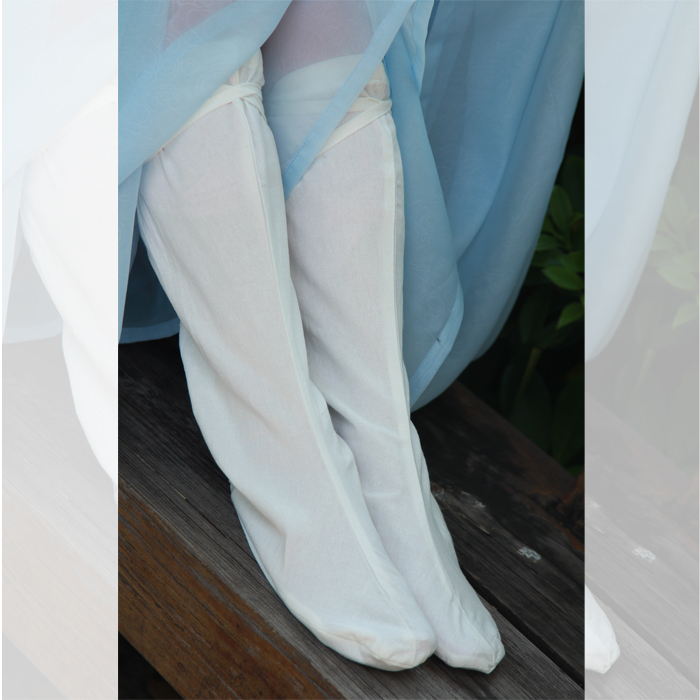 【Mo Fei Hanfu】In Stock with Free Shipping~ Hanfu Socks, Cloud Socks, Embroidered Shoes, Soap Boots, Bow Shoes, Pure Cotton Socks, Breathable