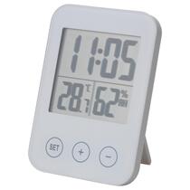 Shanghai confused IKEA Slotty electronic clock with hygrometer thermometer white