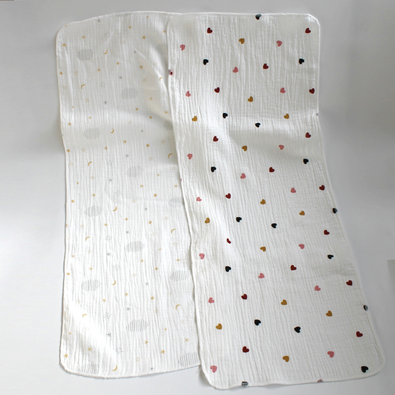 Export Surplus Single-Layer Double-Layer Gauze Crinkle Cloth Handkerchief Baby Gauze Long Towel Face Towel Bath Towel Sweat Towel