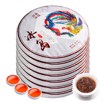 7 cake whole deal 2499g high quality Iceland Puer tea cooked tea cake tea Yunnan Ancient Tree Tea Qizi Cake tea