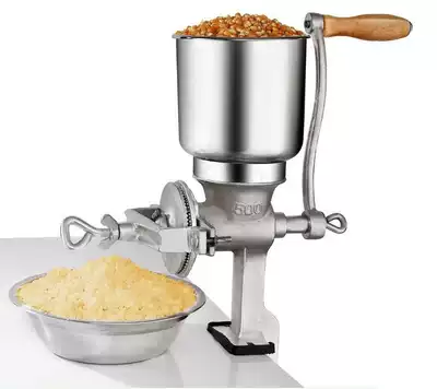 Hot-selling home-brewed beer(hand malt crushing and grinding machine)(grinding disc high hopper type)Home-brewed beer
