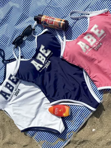 Темный сексуальный купальник с буквами, топ с чашечками без рукавов, комбинезон, простой и элегантный дизайн