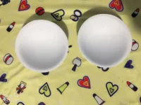 Тонкая круглая грудная площадка