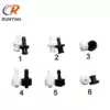 Color god Dongchuan Han Tuo Jin Gutian UV flatbed inkjet printer ink tube transfer nozzle import Y-type straight-through joint