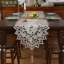 Table Cloth Table Flag TV Cabinet Dining Side Fighting Cabinet Tea Table Mat Light Lavish Art Embroidery Nordic American Style Hob Multicolored