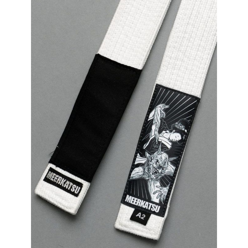 MEERKATSU HEAVENLY OBI V2 ホワイトベルト 限定版 ブラジリアン柔術ベルト