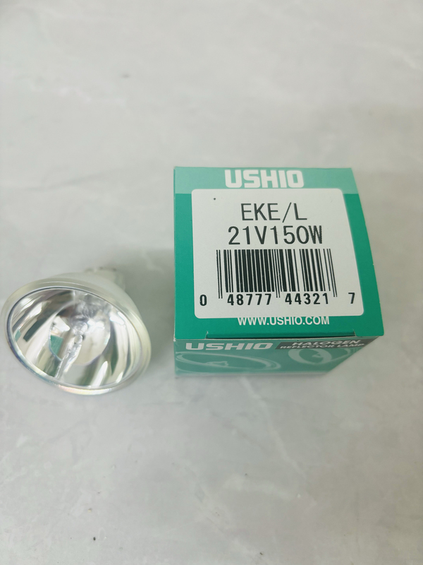 Original Ushio Excellent Eke/L 21V150W Halogen Lamp Cup for Microscope Cold Light Source Electronic Aoi Inspection Bulb Original Ushio Excellent Eke/L 21V150W Halogen Lamp Cup for Microscope Cold Light Source Electronic Aoi Inspection Bulb