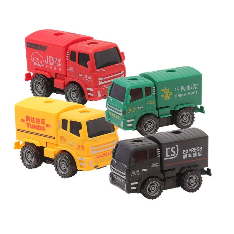 Simulation Removable Express Car Container Large Wagon Car Model Boy Container Truck Child Toy Car
