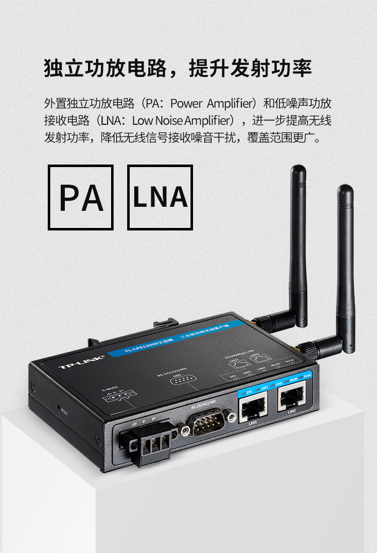 TP-LINK PU LIAN TL-CPE1300D промышленного класса пара частота беспроводной клиент END 11AC NET BRIDGE 1200M Клиент приемник алюминиевых сплавов DIN руководство Роуминг удаленный Облачное управление