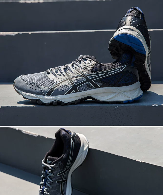 [Mới] Giày thể thao ASICS yasehi Giày chạy bộ việt dã ngoài trời mang giày nam T724N-9749
