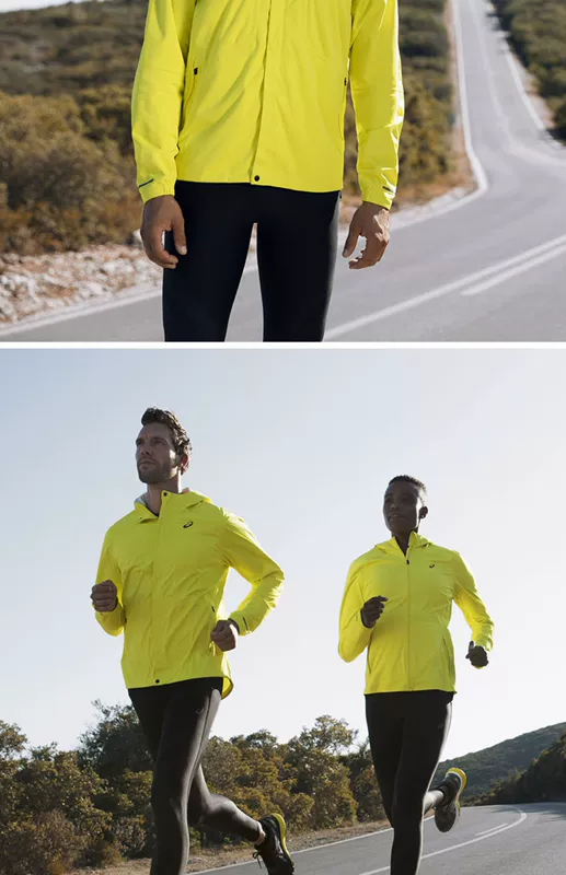 Áo khoác thể thao nam ASICS yasehi chạy áo khoác trùm đầu 2011A244-750 - Áo khoác thể thao / áo khoác