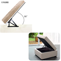 Sofa folding spring hinge Spring triangle bracket Folding hinge Storage sofa furniture hardware accessories