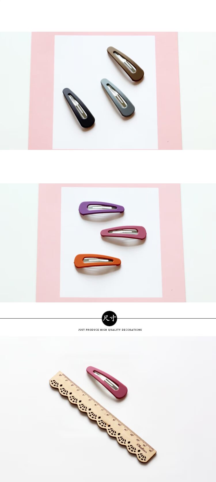 Nhật Bản và Hàn Quốc nhỏ tươi ngọt cô gái trái tim tóc clip bên clip kẹo macarons bb clip bangs kẹp tóc tiara phụ kiện tóc - Phụ kiện tóc cột tóc scrunchies
