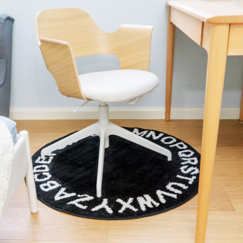 Carpet round ins Nordic simple living room coffee table sofa bedroom girl bedside swivel chair room home floor mat