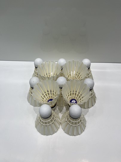 Genuine Feihuang Badminton G666 Goose Feather Ball Resistant to Play