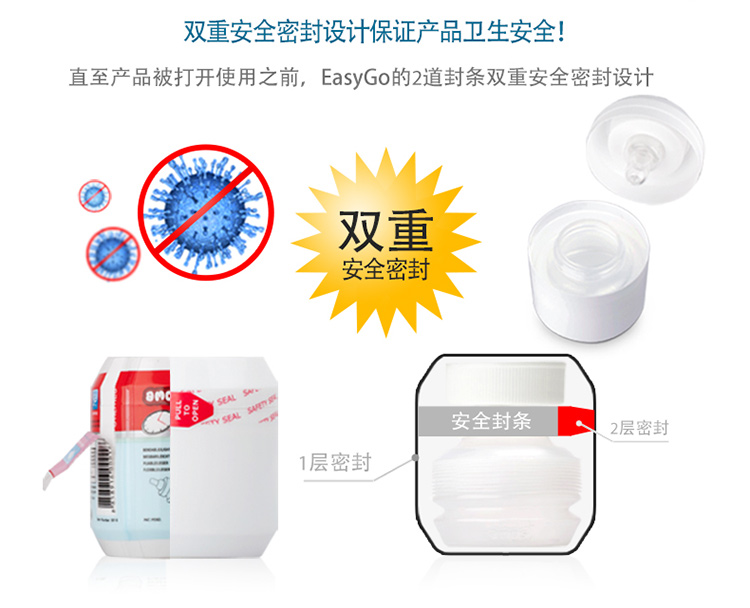 Thụy Sĩ nguyên bản chai AMOS bé xách tay chai nhỏ du lịch dùng một lần du lịch chai dùng một lần - Thức ăn-chai và các mặt hàng tương đối bình upis