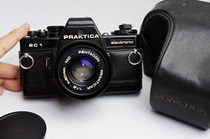 Special PB mouth German PRAKTICA BC1 film SLR camera Pan Taikang 50 1 8 lens 135 leather case