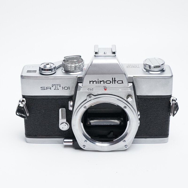 MD Mouth Minolta SRT101 super steel tank all-metal pure mechanical 135 film SLR camera