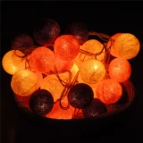 诗玛哈 Юго -восточный азиатский тайский фестиваль декоративный цветной лампы со светодиодными светильными струнами Цвет шарик шарик