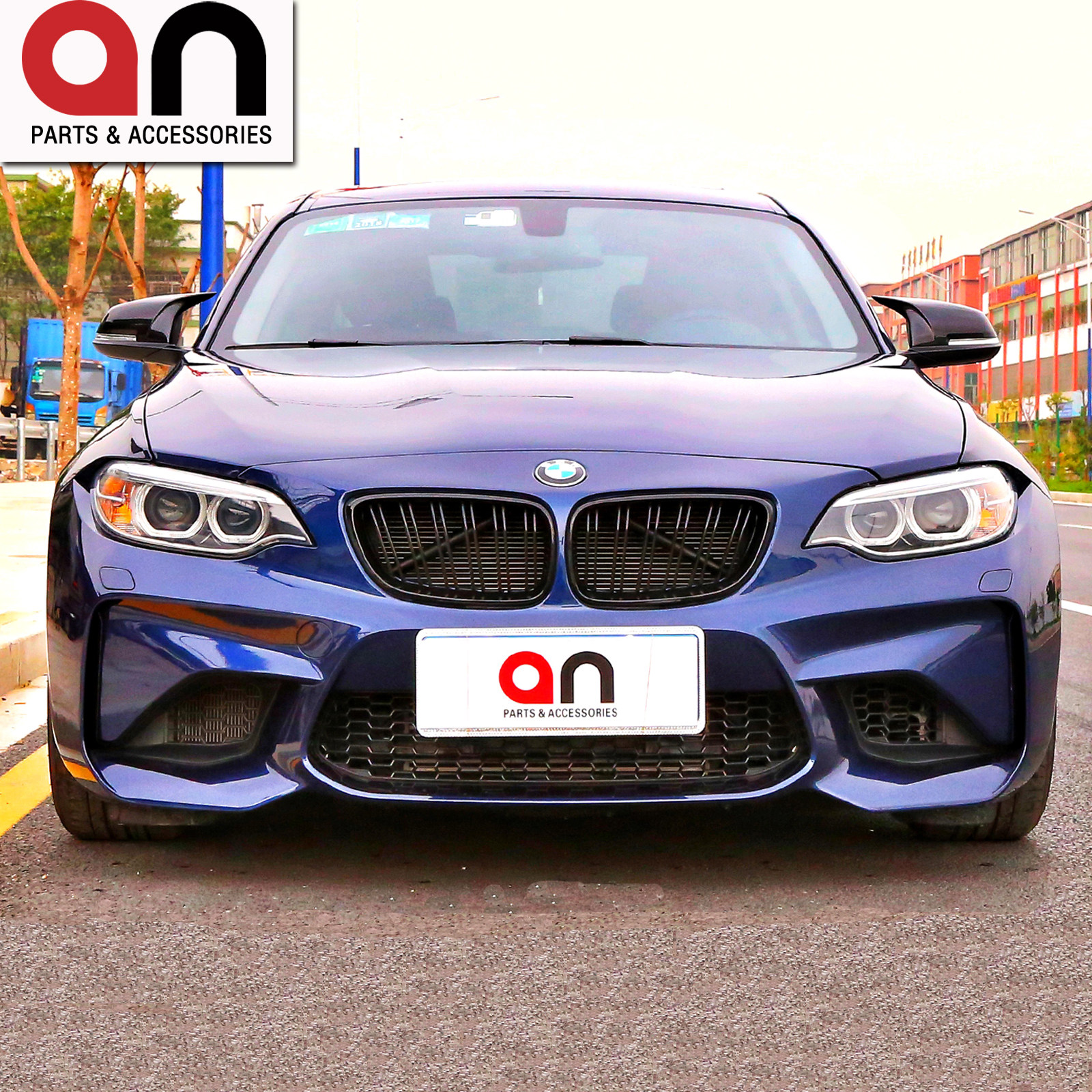 Suitable for BMW2 series F22F23 220i225i convertible M2 large enclosure kit front and rear bars Taiwan