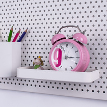 Shallow storage box hole board shelf Accessories seasoning box partition Stationery storage booth Nordic style