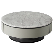 Gu Home Home Family-style Light Lavish Marble Tea Table TV Cabinet Hall Furniture High-end Furniture 7099