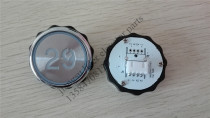 Sini elevator button press opening size 35MM red light blue white light optional
