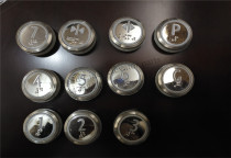 Kone button Kone elevator round mirror Braille button Kongli elevator accessories opening 32MM