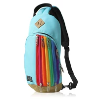 Голубого синего модели плеча модели Zhiying та же модель