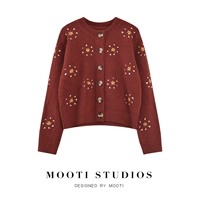 Демисезонный свитер, кардиган, трикотажная куртка, 2020 года, в корейском стиле, свободный крой