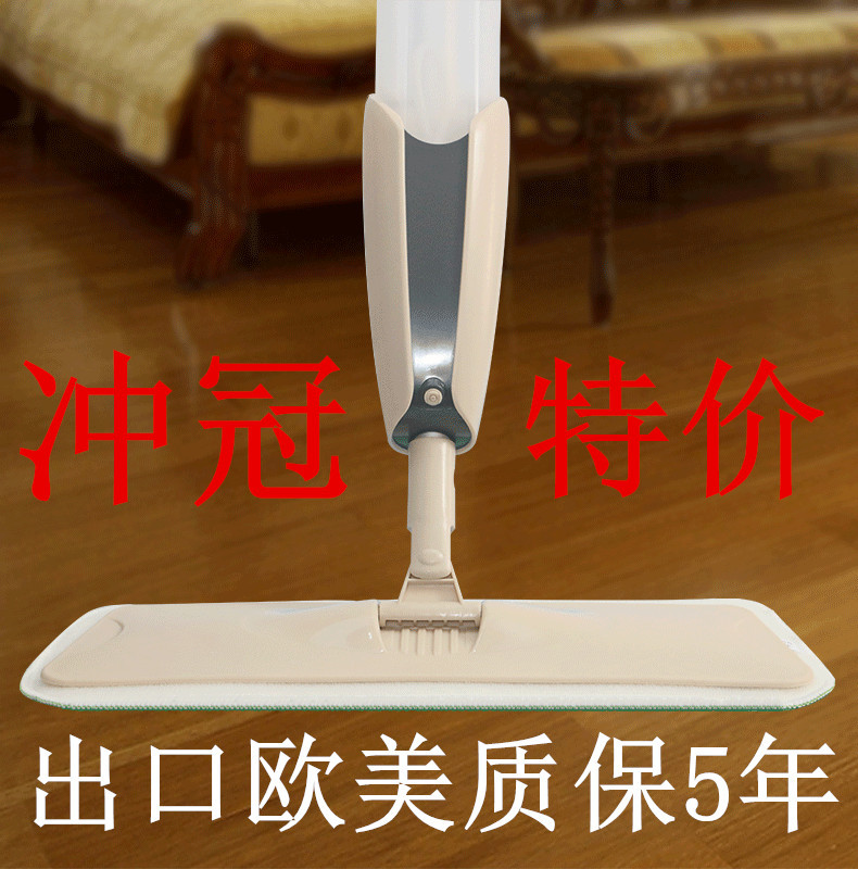 Water Spray Mop Flat Spray Floor Maintenance Export Amway Quality New Dry and Wet Dual-Use 